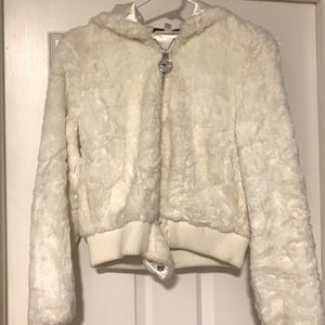 Tommy Hilfiger furry coat